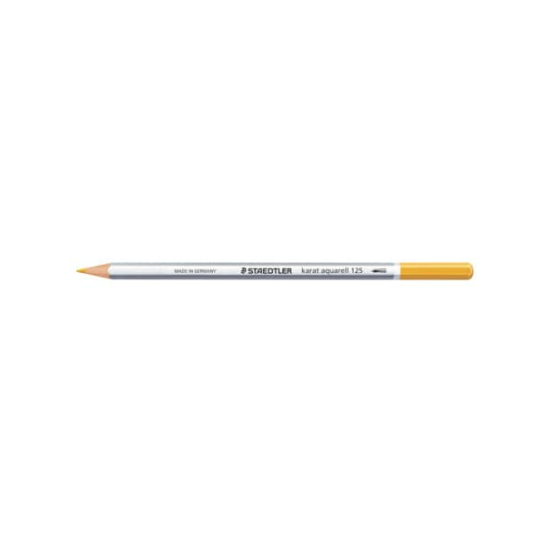 6 Stück KARAT Aquarellstift karat®, 125-16, goldocker, sechskant 4007817124017 KARAT